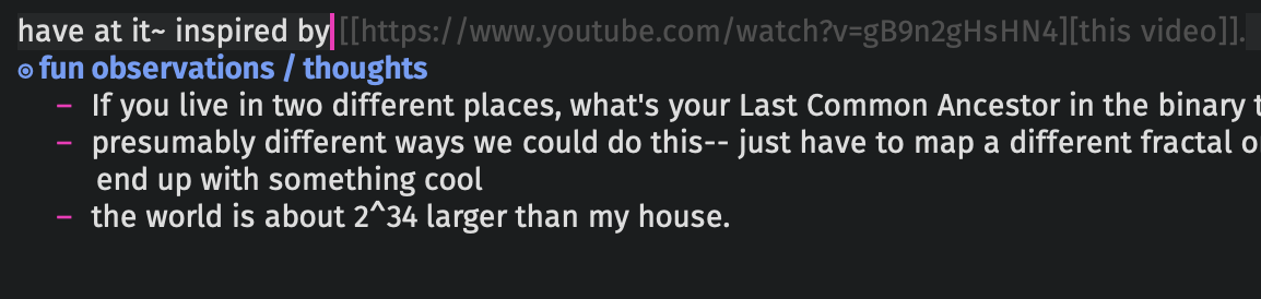 copilot's suggestion to me